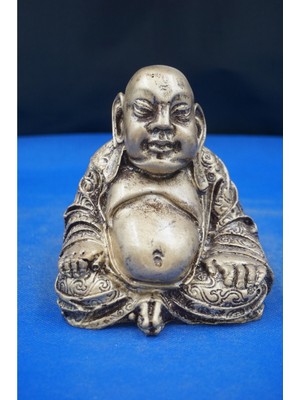 Buda Heykeli – Oturan Buda Biblo | Özel Tasarım Ev & Ofis Dekoratif Aksesuar (15 Cm)