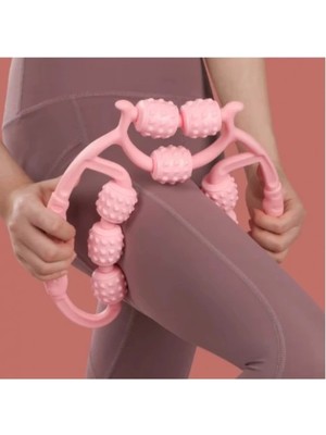 Selülit Masaj Aleti 9 Tekerlekli Lenf Drenaj Rulosu