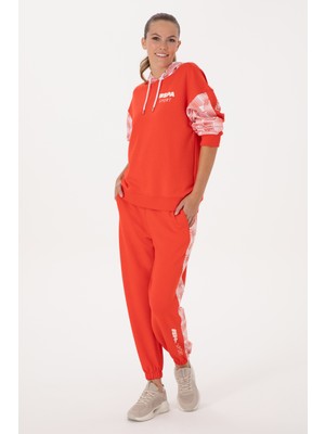U.S. Polo Assn. Kadın Kırmızı Jogger Eşofman Altı 50300713-VR213