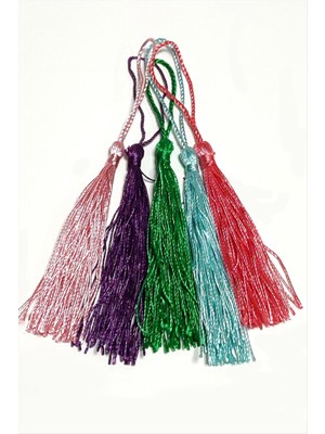 Sepetim 1 Adet Pamuk Püskül 14 Cm-Mor