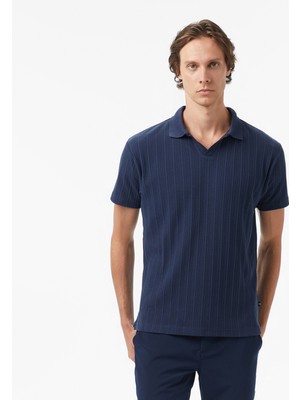 Nautica Erkek Lacivert Classic Fit Polo Yaka T-Shirt K55560T.4NV