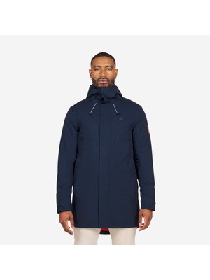 Tribord Erkek Sıcak Tutan Yelkenli Yağmurluğu - Lacivert - 500