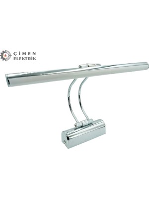 Flüt Aplik 6W Krom Kasa 6500K Beyaz Işık