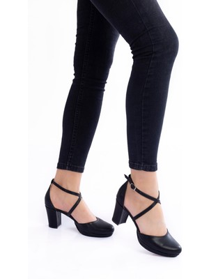 Kadın Siyah Topuklu Ayakkabıe