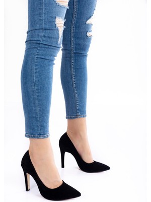 Kadın Siyah Topuklu Ayakkabıe