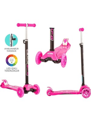 Maxi Twist Işıklı Scooter Pembe - 82244