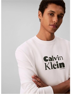 Calvin Klein Erkek Swearshirt LV04LD242GYAF