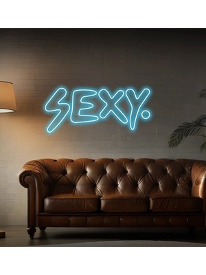 Sexy. Yazılı Neon Tabela
