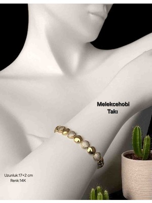 Melekcehobi Takı Xuping Marka Altın Kaplama Gold Bileklik