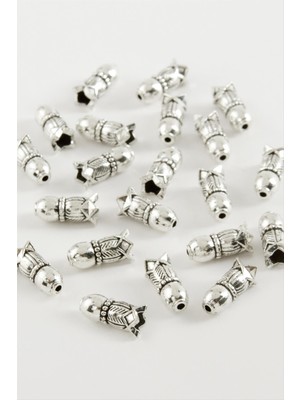 Sepetim Lale Tesbih Ara Aparatı 50 Gram-Gümüş Rengi