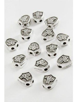 Sepetim Tuğra Tesbih Ara Aparatı 50 Gram-Gümüş Rengi