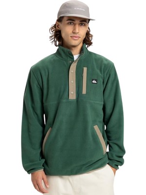 Quiksilver No Destination Hs Erkek Yeşil Polar Ceket