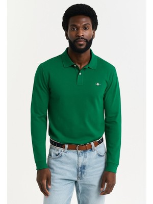 Gant Polo Yaka Regular Uzun Kollu Sweatshirt
