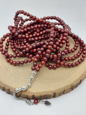 Kızıl Ud Ağacı 500'LÜK Zikir Tesbihi 6mm (56914)