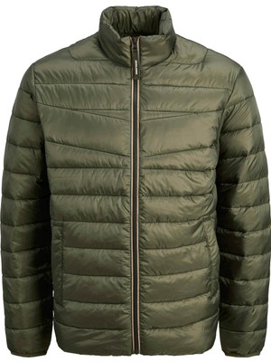 Jack & Jones Jjwest Lıght Puffer Colla Haki Erkek Ceket