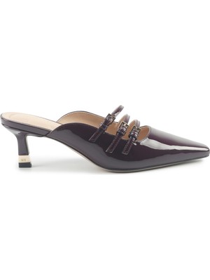 Nine West Barbara2 5pr Bordo Kadın Topuklu Terlik