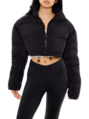 F21 Puffer Crop Mont