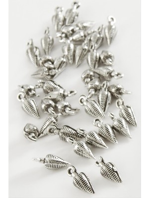 Sepetim Oval Tesbih Püskül Ara Aparatı 50 Gram-Gümüş Rengi