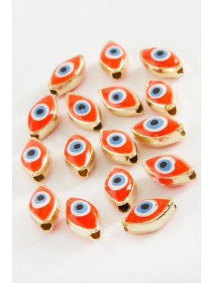 Sepetim Göz Mineli Bileklik ve Kolye Ucu Aparatı 1 Adet-Beyaz