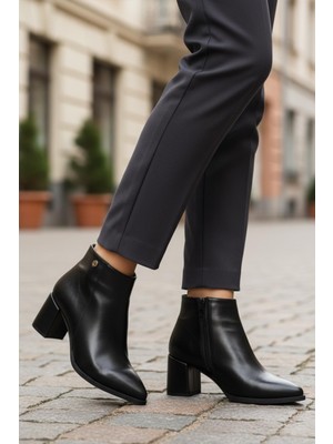 Pierre Cardin PC-54984 Z Siyah Kadın Bot