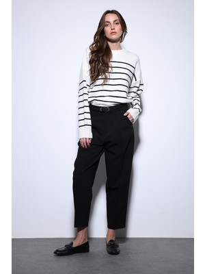 Antioch Taş Çizgili Triko Kazak