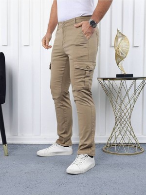 Erkek Körüklü Jogger Paça Lastiksiz Pantolon
