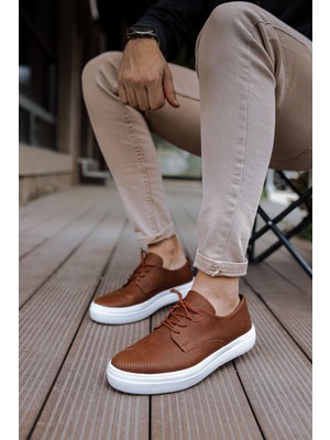 Deridün Yıldız Shoes MN061 - Cbt Rex Erkek Ayakkabı Taba
