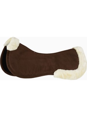 Horze Sahte Kürklü Hafızalı Köpük At Eyeri Pedi, Polar Astar & Mikrofiber, Şok Emilimi