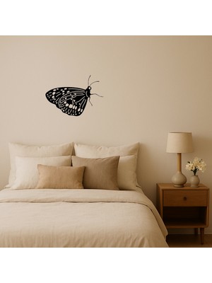 Renkli Mdf Kelebek Duvar Dekorasyonu - BRF12486-9550