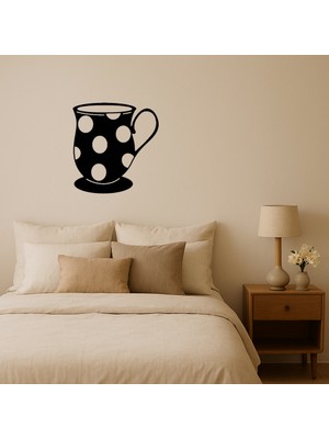 Çay Fincanı Mdf Duvar Dekoru - BRF11320-1329