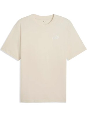 Puma Ess Relaxed No. 1 Logo Erkek Bej Tişört 68915387