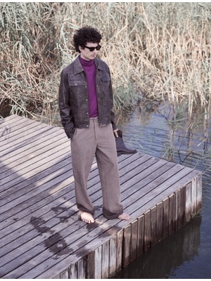 Koton Boğazlı Triko Kazak Basic Uzun Kollu Viskon Karışımlı