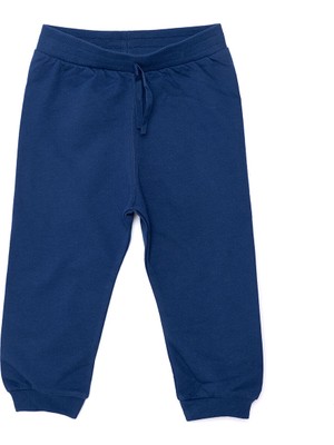 Hellobaby Erkek Bebek Basic Eşofman Alt Ribanalı Paça Gri