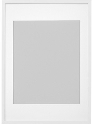 Beyaz Çerçeve, Beyaz, 50X70 cm