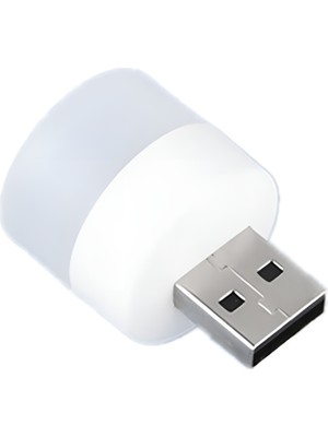 Spelt USB Lamba Usb-A Gece Lambası Aydınlatma Dekoratif Mini LED Yumuşak Işık Sürekli Değişen Renk