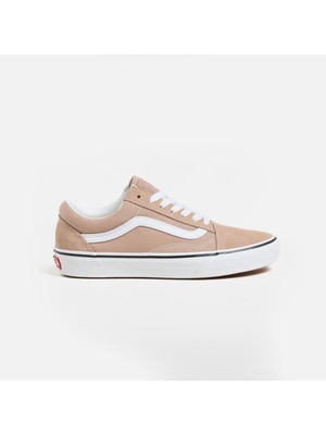 Vans Old Skool Kadın Bej Günlük Ayakkabı - VN000D6WE2V1