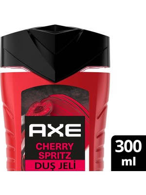 Axe Premium Collection Duş Jeli Cherry Spritz 3 In 1 Vücut Saç Yüz 300 ml