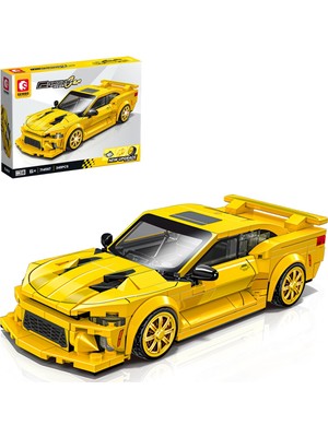 Sembo Block Exotic Cars Chevrolet Camaro Yapı Bloğu Seti – 349 Parça