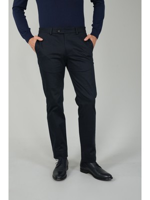 Bisse Erkek 4 Cepli Pamuk Lacivert Pantolon PNS25K25206_D39
