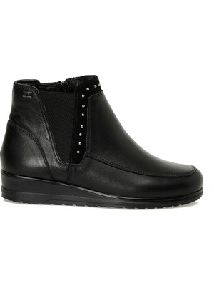 Polaris 5 Nokta 105655.Z5PR Siyah Kadın Dolgu Topuk Bot