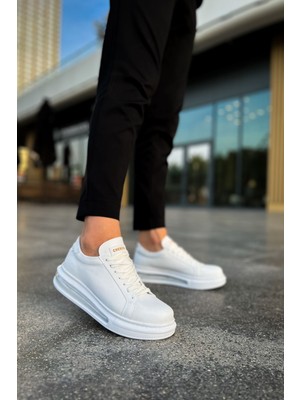 Ariaso Premium Air Taban Erkek Günlük Spor Ayakkabı Beyaz