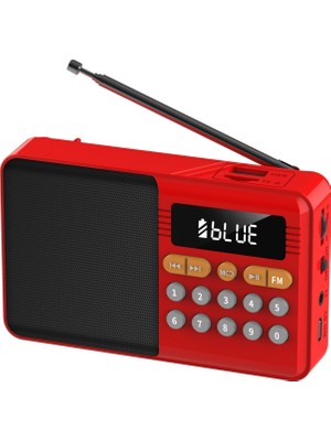 Apricot Ap-R2 Kırmızı/gri/yeşil Renkli 3 Watt Usb/tf/aux/bt Taşınabilir Nostalji Bluetooth Radyo