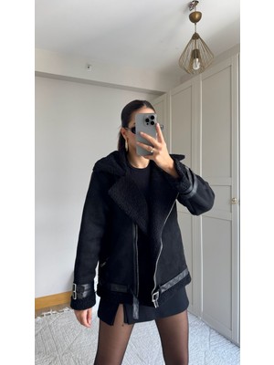 Içi Tamamen Peluş Kaplama Süet Kaban 2485