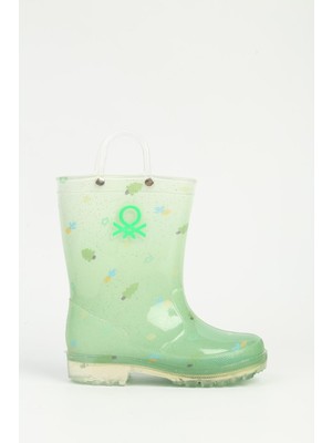 Benetton® | BNI-12016 - Chn-54 Yeşil - Çocuk Çizme