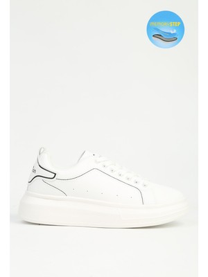 Benetton® | BNI-12081 - Chn-10 Beyaz - Erkek Sneaker