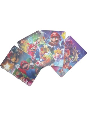 baytoptan Süper Mario Defter 60 Yaprak 8 Adet