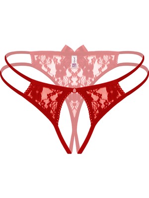 Önü Açık Büyük Beden Fantezi Bato Külot