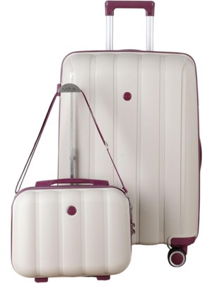 Mçs Polipropilen 2'li Valiz Seti Orta & Makyaj V305