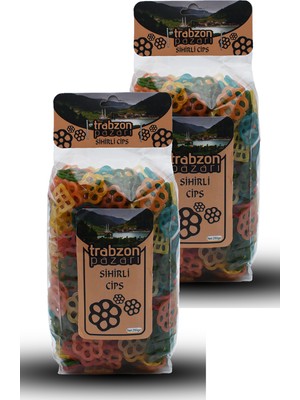 Trabzon Pazarı Çiçek Desenli Sihirli Cips 2x250 Gr