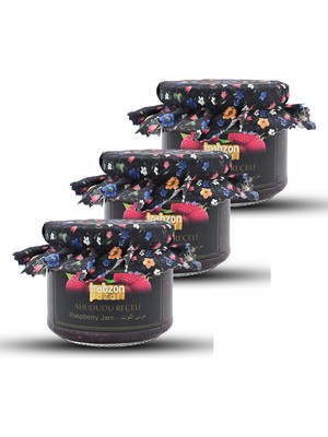 Trabzon Pazarı Ahududu Reçeli 3x330 Gr